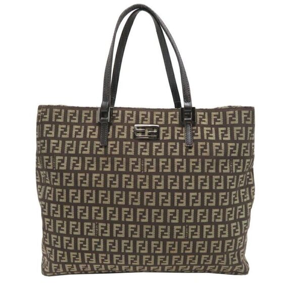 Pre Loved fendi Women Brown Tote Bags - Picture 1 of 8